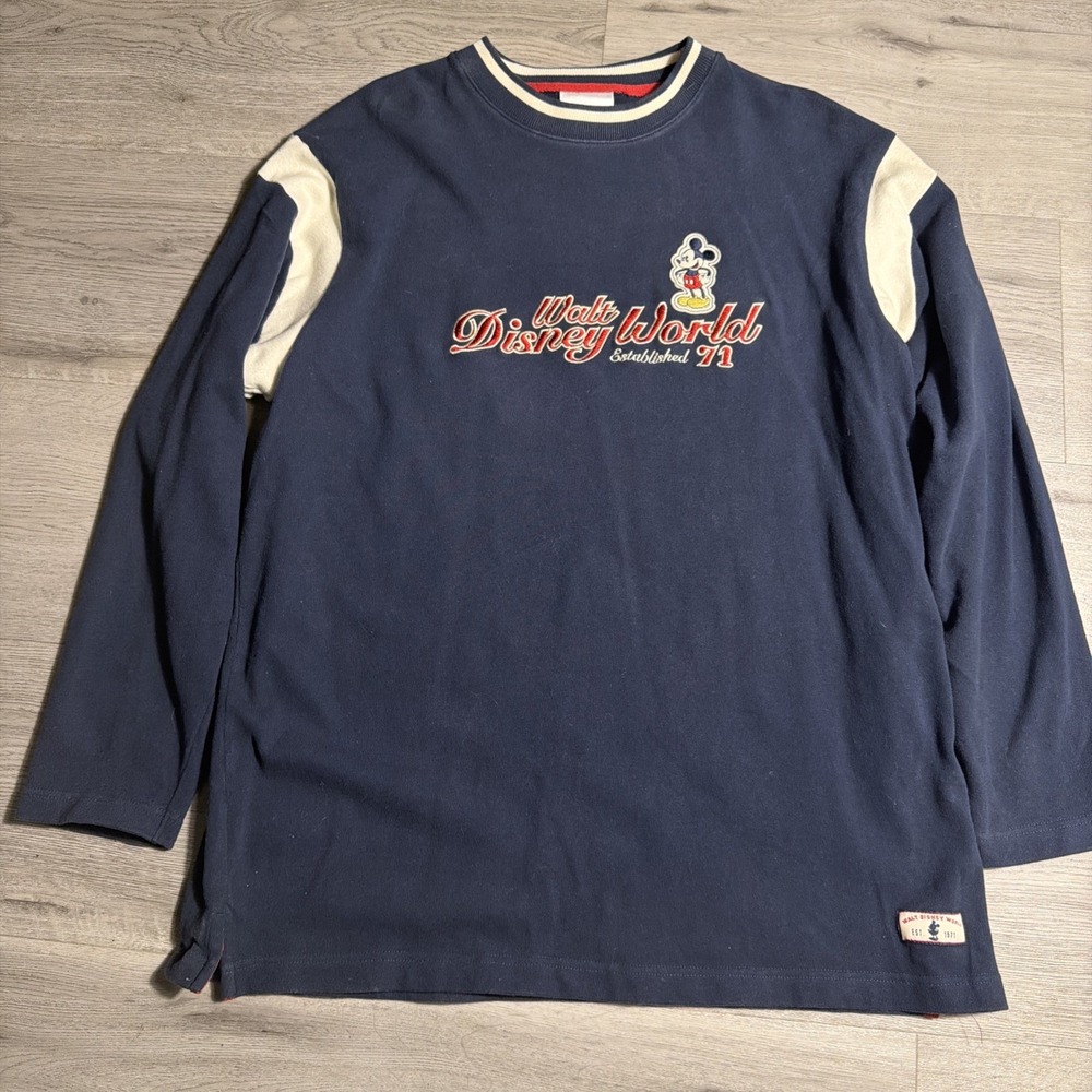 Vintage Mickey Mouse Disney Adult XL Classic Mouse Crewneck Sweatshirt